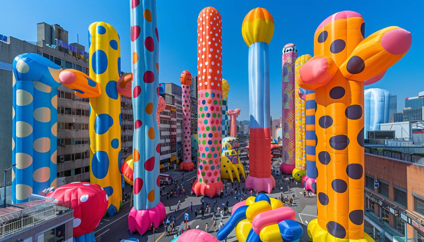 Comment les structures gonflables géantes transforment la publicité extérieure