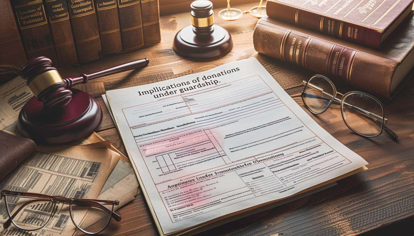Comprendre les implications juridiques des donations sous tutelle